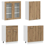 Kitchen Unit LYON 4 pcs Artisan Oak Engineered Wood 3438362