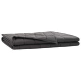 Weighted Blanket Anthracite 200 x 230 cm 13 kg 100% Cotton 205T 3442950