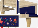 Bedside Cabinet MAINZ 2 pcs Sonoma Oak 36 x 33 x 60 cm 8007300