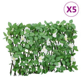 Artificial Ivy Trellis Expandable Green 5 pcs 180x30 cm 366589