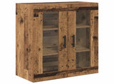 Highboard 2 pcs Old Wood Engineered Wood 3415643