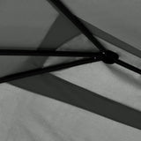 Gazebo 3x4x2.6 m Anthracite 160 g/m 313616