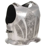 Medieval Knight Body Armour Cuirass Replica LARP Silver Steel 286219