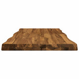 Live Edge Table Top 120 x 40 x 3.5 cm Rectangular Natural 938579