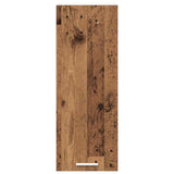 Hanging Cabinet with Storage Old Wood and White 30 x 31 x 80 cm 884254