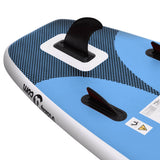 Inflatable Stand Up Paddle Board Set Sea Blue 330x76x10 cm 93385