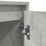 TV Cabinet with LED Lights Concrete Grey 100x41x50 cm 861412