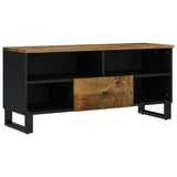 TV Cabinet 100x33x46 cm Solid Wood Mango&Engineered Wood 351973