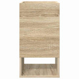 End Table 2 pcs Sonoma Oak 30 x 30 x 56 cm Engineered Wood 890933