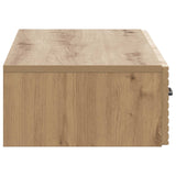 Wall-Mounted Side Table Artisan Oak 87.5 x 34.5 x 17 cm 898674