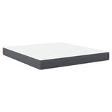 Bed Mattress with Mattress Grey 180 x 200 cm Fabric 42008302