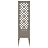 Trellis with Spike Grey 43 x 6 x 165 cm PP 42041741