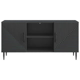 TV Cabinet Black 102 x 34.5 x 50 cm Engineered Wood 894926