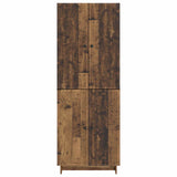 Cabinet Set 2 pcs Old Wood 66 x 34.5 x 90 cm Engineered Wood 3416365