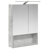 Bathroom Furniture Set 5 pcs Concrete Grey 3407274
