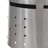 Medieval Knight Helmet Antique Replica LARP Silver Steel 286117