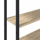 Book Cabinet Sonoma Oak 60 x 24 x 161 cm Engineered Wood 883857