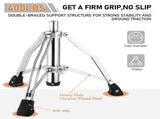 Drum Throne with Backrest, Hydraulic Drum Stool Adjustable Height, Heavy Duty Hydraulic Drum Seat 92668985