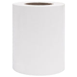 ZNTS Garden Privacy Screen PVC 70x0.19 m White 147859