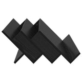 Magazine Rack Black Oak 90 x 53 x 28.5 cm Engineered Wood 890889
