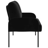 Sofas with Cushion 110cm Black Plywood 42023460