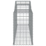 Arched Gabion Baskets 20 pcs 300x50x80/100 cm Galvanised Iron 3146697