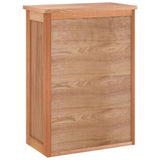 Wall-mounted Bathroom Cabinet 42x23x60 cm Solid Wood Walnut 350357