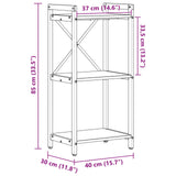 Bookshelf 40 x 30 x 85 cm Engineered Wood Artisan Oak 868370