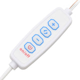 Dressing Table with LED Lights White 90x42x132.5 cm 834970