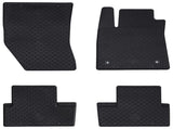 Car Mat 4 pcs Black suitable for Renault MEGANE IV 2016- Rubber 42029124