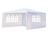 3 x 3m Three Sides Waterproof Tent with Spiral Tubes White 65637085