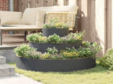 Garden Planter Anthracite 90 x 90 x 20 cm Cold-rolled Steel 873650