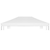 Gazebo Top Cover 270 g/m 4x3 m White 312083