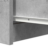 Sideboard with Drawers Concrete Grey 37.5x35x99 cm Engineered Wood 861763