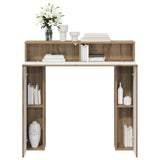 Fireplace Surround Artisan Oak 102 x 18 x 100.5 cm 8006614