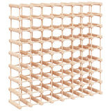 Wine Rack for 72 Bottles 90.5x23x90.5 cm Solid Wood Pine 353753