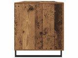 Desk with Shelf Old wood 140 x 50 x 75 cm Engineered wood 879528