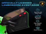 Lamborghini Licensed 12V kids Electric Car w/ Butterfly Doors, Remote, Music, Horn, Suspension T3398P348404