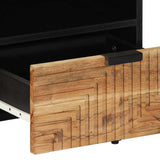 Coffee Table Brown 80 x 54 x 40 cm Solid Acacia wood 4017769