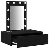 Dressing Table Black 60 x 40 x 70 cm Engineered Wood 865218