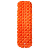 Inflating Camping Mattress 1-Person Orange 190x58x6 cm 4007114