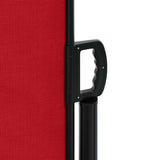Retractable Side Awning Red 180x1000 cm 4004747