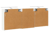 Bathroom Cabinet Set 3 pcs 140 x 14.5 x 70 cm Engineered wood 3403784