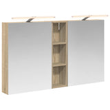 Bathroom Cabinet Set 3 pcs 120 x 14.5 x 70 cm Engineered wood 3403754