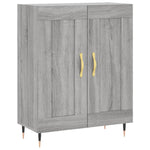 Highboard Grey Sonoma 69.5x34x180 cm Engineered Wood 3189939