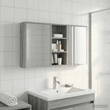 Bathroom Cabinet Set 3 pcs 116 x 16 x 62.5 cm Engineered wood 3403813