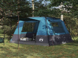Party Tent Blue 10-Person 185T Polyester with PU Coating 42017449