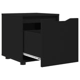 Bathroom Cabinet Black 40.5 x 40 x 44 cm Engineered Wood 888948