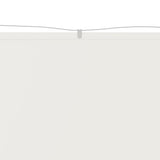 Vertical Awning White 140x420 cm Oxford Fabric 148166