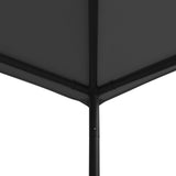 Gazebo 4x4x3 m Anthracite 180 g/m 312238